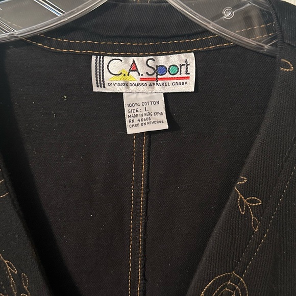 Cotton Embroidered Vest - Picture 4 of 4